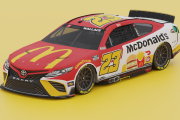 Bubba Wallace 2022 McDonalds Toyota Camry