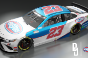 Bubba Wallace #23 Kingsford Toyota Camry 2021 (MENCS19) Fictional