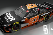 Bubba Wallace #23 Root Insurance Toyota Camry 2021 (MENCS19) Fictional