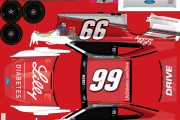 Fictional No. 99 Ryan Reed Lilly Diabetes Ford