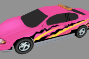 Pink "Virtual Collection" Monte Carlo Pace Car (Default Body)