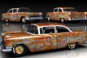 GN55 #55 Junior Johnson "rusty" Pontiac car and story