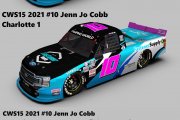 CWS15 2021 #10 Jenn Jo Cobb Kan1, Char1 & Tex1 Ford