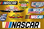 Various NASCAR logos