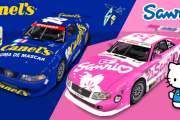 Sanrio and Canel's cars