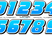 Lation Autosport Numberset