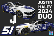 Justin Haley 2024 Duo (FICTIONAL)