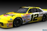 Cup90 *FICTIONAL* #12 Ryan Blaney Pennzoil Menards Ford