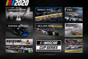 2020 NASCAR Cup Series Block Menu Mainback