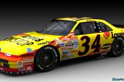 Cup90 Mod *FICTIONAL* 2024 Michael McDowell #34 Love's RV Stop Ford