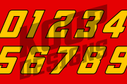 23XI Racing 2024 number set
