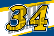 Michael McDowell Front Row Motorsports number 34 2024