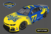 Carson Hocevar #77 - Chili's (Goodyear 400)