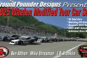 2025 NASCAR Whelen Modified Tour Car Set by Ground Pounder Designs!!!