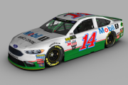 2018 #14 Clint Bowyer Mobil One Ford (Rendition)