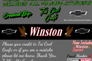 MENCS & NWCS Windshield Banners