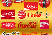 coke logo assortment