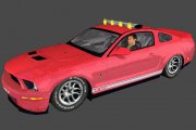 2009 Mustang Shelby GT500 Pace Car Templates