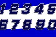 JTG Daugherty Racing/Germain Racing numberset
