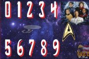 WEDS Star Trek Number Set