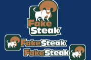 Fake Steak logos
