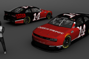 Tony Stewart 2012 Office Depot car on a 2020 Chevy Chevelle ZL1