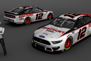 *FICTIONAL* Ryan Blaney #12 Discount Tire 2021 Mustang