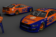 *FICTIONAL* Ryan Blaney #12 Autotrader 2021 Mustang