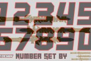 Bitty Design Number Set