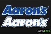 Aarons White and Blue Logo