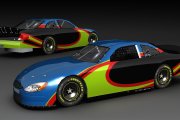 NASCAR Thunder "Fin" Create-A-Car Base