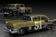 #51 GN55 1955 Gober Sosebee Cherokee Garage Oldsmobile (gold)