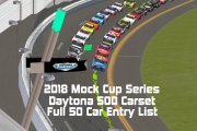 2018 Mock Series Daytona 500 Carset
