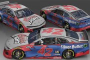MENCS 19 CAMARO: Kyle Petty Coors Light Throwback (w/ matching Crew). CTS Physics