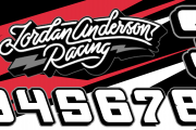 Jordan Anderson Racing JAR Number set