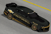 Black and Gold Camaro ZL1 Pace Car Version2