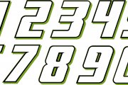 GoFas Racing Number Set