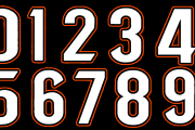 Cincinnati Bengals Number Set