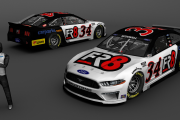*FICTIONAL* Michael McDowell #34 FR8 Auctions 2022 Mustang