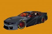 MENCS Fictional Dodge CHARGER (Goes on Mustang body)