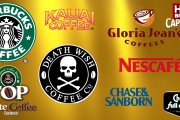 Coffee company logos