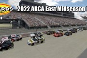 2022 ARCA East Midseason Carset
