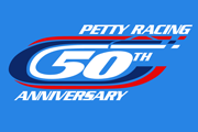 Petty Racing 50th Anniversary Logo