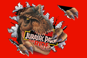 Jurassic Park The Ride - T-Rex head and Claw
