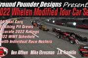 2022 NASCAR Whelen Modified Tour Car Set by Ground Pounder Designs