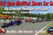 2022 Open Show Modifieds Car Set by Ground Pounder Designs