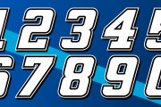 Trackhouse Racing Numberset