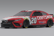 Christopher Bell #20 Craftsman Fictional Throwback