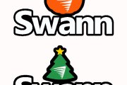 Swann Halloween and Christmas Logos