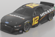 Ryan Blaney's 2023 Menards Martinsville Test Car